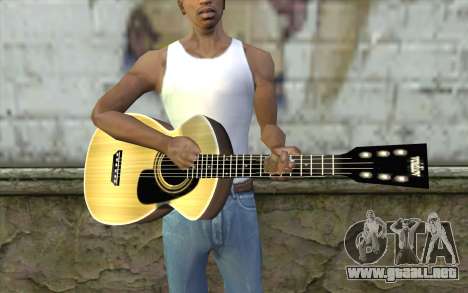 Acoustic Guitar para GTA San Andreas