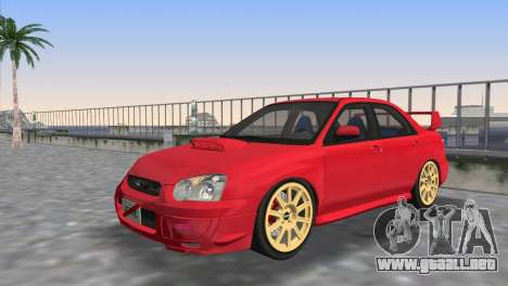 Subaru Impreza WRX STI 2005 para GTA Vice City