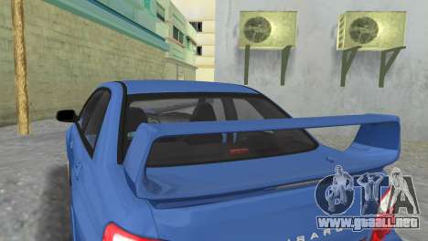 Subaru Impreza WRX STI 2005 para GTA Vice City