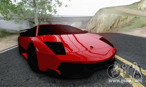 Lamborghini Murcielago LP670-4 SV para GTA San Andreas