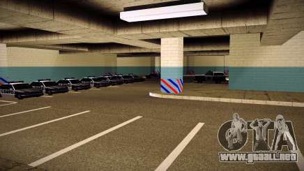 Nuevo garaje LSPD para GTA San Andreas