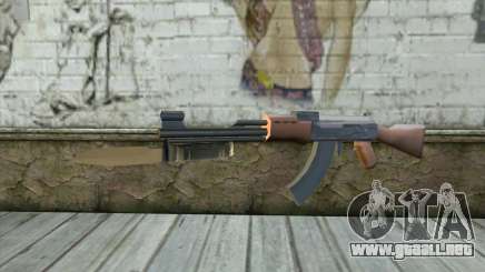 AK47 con una bayoneta para GTA San Andreas