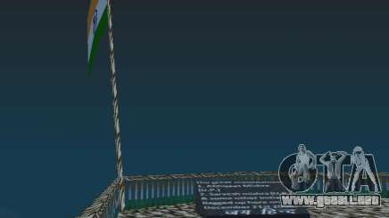 Indio de la bandera en el monte Chilliad para GTA San Andreas