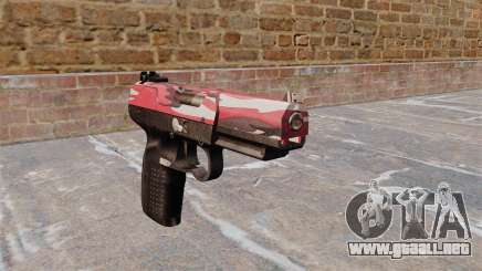 Pistola FN Cinco-siete urbana Rojo para GTA 4