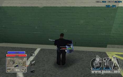 New C-HUD v.2 para GTA San Andreas