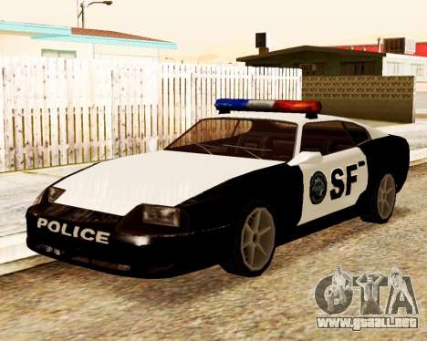 Jester Police SF para GTA San Andreas