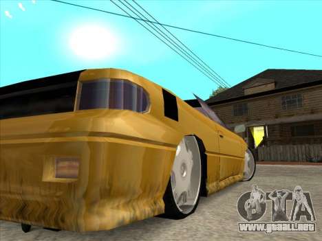 Alpha HD Cabrio para GTA San Andreas