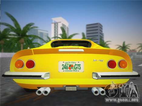 Ferrari 246 Dino GTS 1972 para GTA Vice City