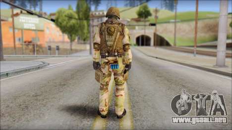 Desert GIGN from Soldier Front 2 para GTA San Andreas