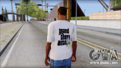 GTA 5 Fan T-Shirt para GTA San Andreas