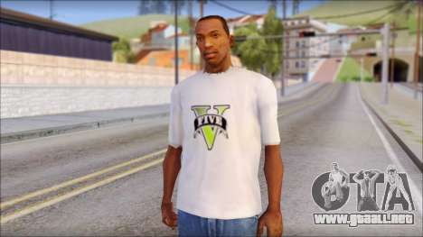 GTA 5 Fan T-Shirt para GTA San Andreas