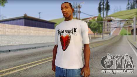 Papa Roach The Best Of To Be Loved Fan T-Shirt para GTA San Andreas