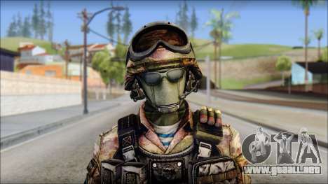 Forest GRU from Soldier Front 2 para GTA San Andreas