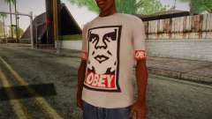 Obey Shirt para GTA San Andreas