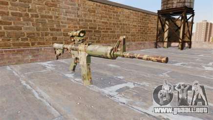 Automático de la carabina, PERO la Guerrilla de Camuflaje para GTA 4