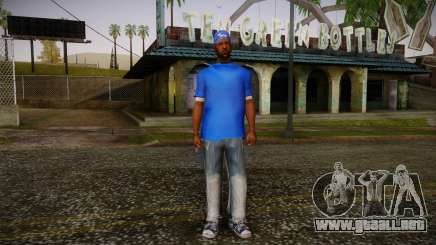 Sweet Blue Skin para GTA San Andreas