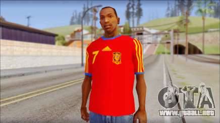Spanish Football Shirt para GTA San Andreas