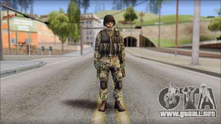 Forest GROM from Soldier Front 2 para GTA San Andreas