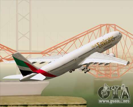 Airbus A330-300 Emirates para GTA San Andreas