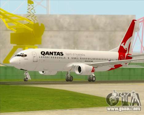 Boeing 737-838 Qantas para GTA San Andreas