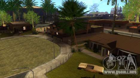 Nuevas texturas en HD casas en grove street v2 para GTA San Andreas