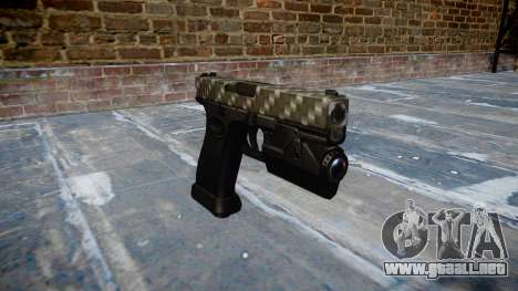 Pistola Glock 20 de fibra de carbono para GTA 4