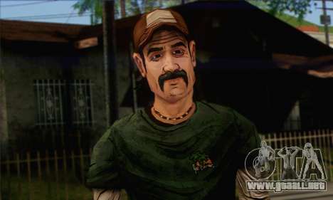 Kenny from The Walking Dead v1 para GTA San Andreas