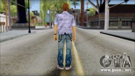 Marty from Back to the Future 1985 para GTA San Andreas