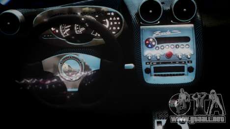 Pagani Zonda S (C12S) Roadster 2011 para GTA 4