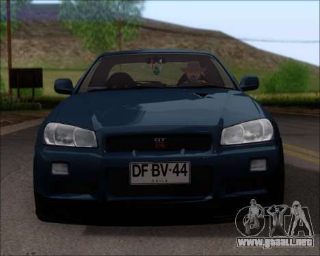 Nissan Skyline GT-R R34 V-Spec II para GTA San Andreas