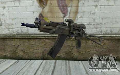 AK74U from Battlefield 2 para GTA San Andreas