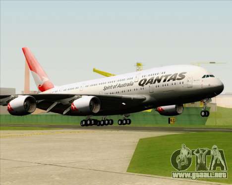 Airbus A380-841 Qantas para GTA San Andreas