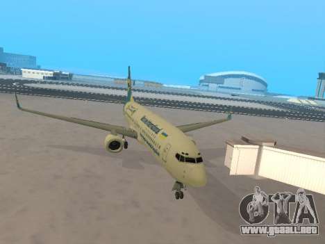 Boeing 737-84R Ukraine International Airlines para GTA San Andreas