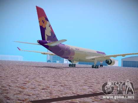 Airbus A330-200 Hawaiian Airlines para GTA San Andreas