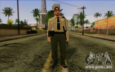 La policía (GTA 5) la Piel de 1 para GTA San Andreas