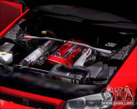Nissan Skyline GT-R R34 V-Spec II para GTA San Andreas