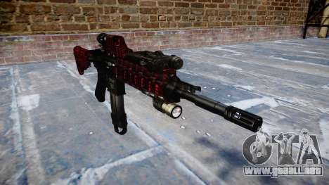Automatic rifle Colt M4A1 arte de la guerra para GTA 4