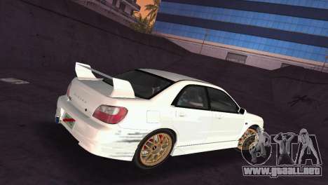 Subaru Impreza WRX 2002 Type 2 para GTA Vice City