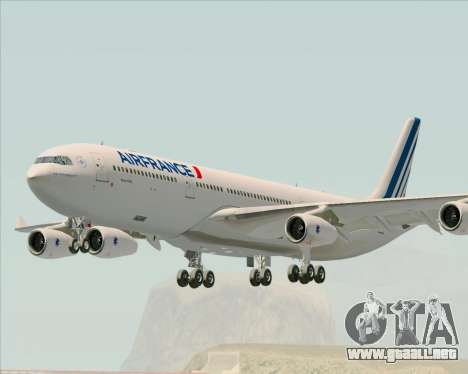 Airbus A340-313 Air France (New Livery) para GTA San Andreas