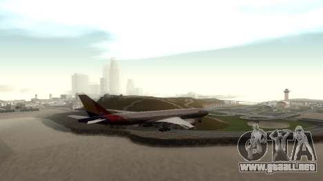 Boeing 777-280ER Asiana Airlines para GTA San Andreas