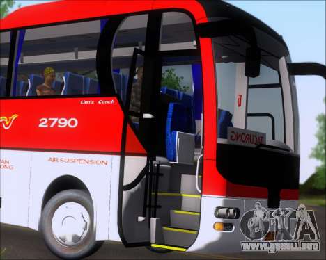 MAN Lion Coach Rural Tours 2790 para GTA San Andreas