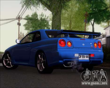 Nissan Skyline GT-R R34 V-Spec II para GTA San Andreas