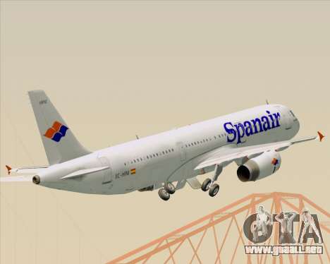 Airbus A321-231 Spanair para GTA San Andreas