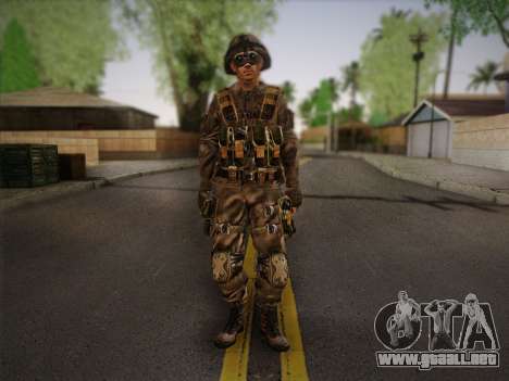 Боец СВР (Tom Clancy Splinter Cell) v2 para GTA San Andreas