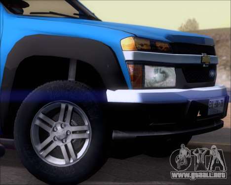 Chevrolet Colorado para GTA San Andreas