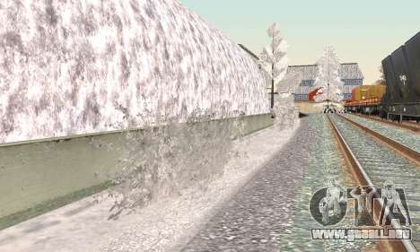 Nieve para GTA Penal de Rusia beta 2 para GTA San Andreas