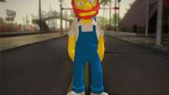 El Jardinero Willy De Los Simpsons: Road Rage)