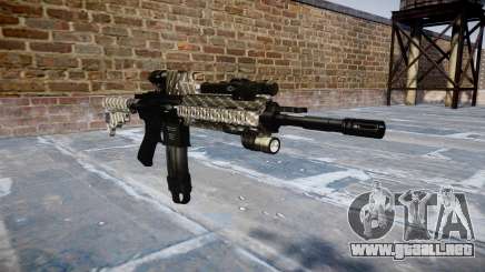 Automatic rifle Colt M4A1 de fibra de carbono para GTA 4