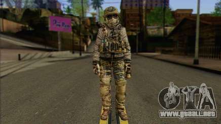 Task Force 141 (CoD: MW 2) Skin 7 para GTA San Andreas