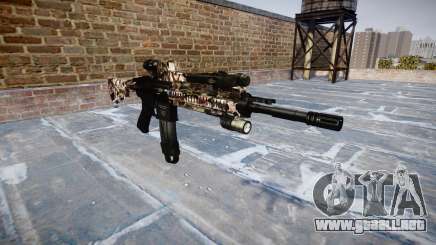 Automatic rifle Colt M4A1 zombies para GTA 4